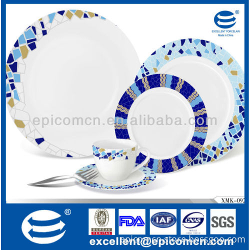 2014 new arrival kitchen set Chinaware Avon audit factory